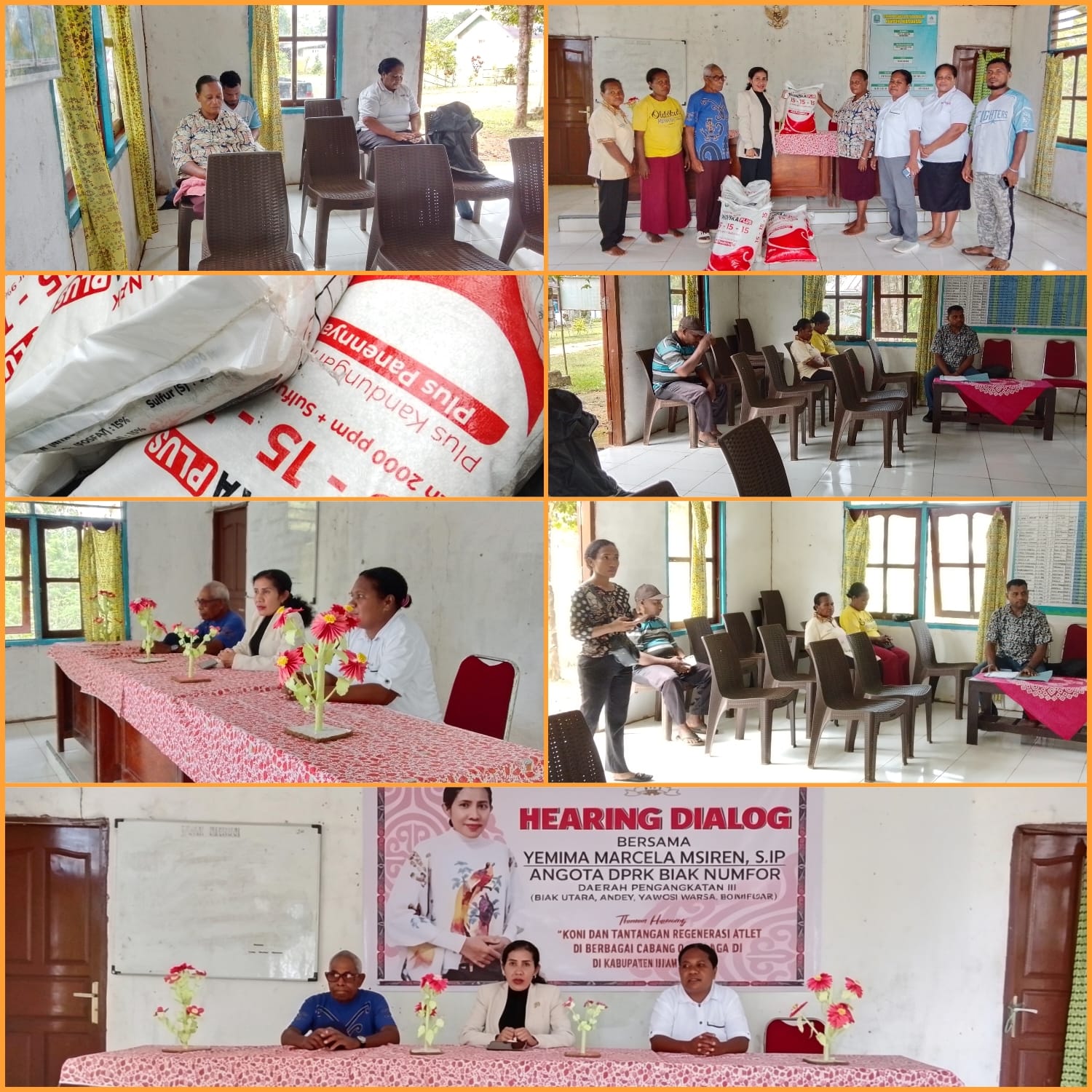 HEARING DIALOG TAHAP II ANGGOTA DPRK BIAK NUMFOR YEMIMA .M. MSIREN S.IP