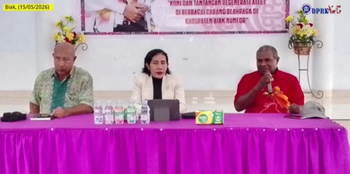 HEARING DIALOG TAHAP II ANGGOTA DPRK BIAK NUMFOR YEMIMA M. MSIREN, S.IP DI KELURAHAN  WAPNOR DISTRIK BIAK KOTA