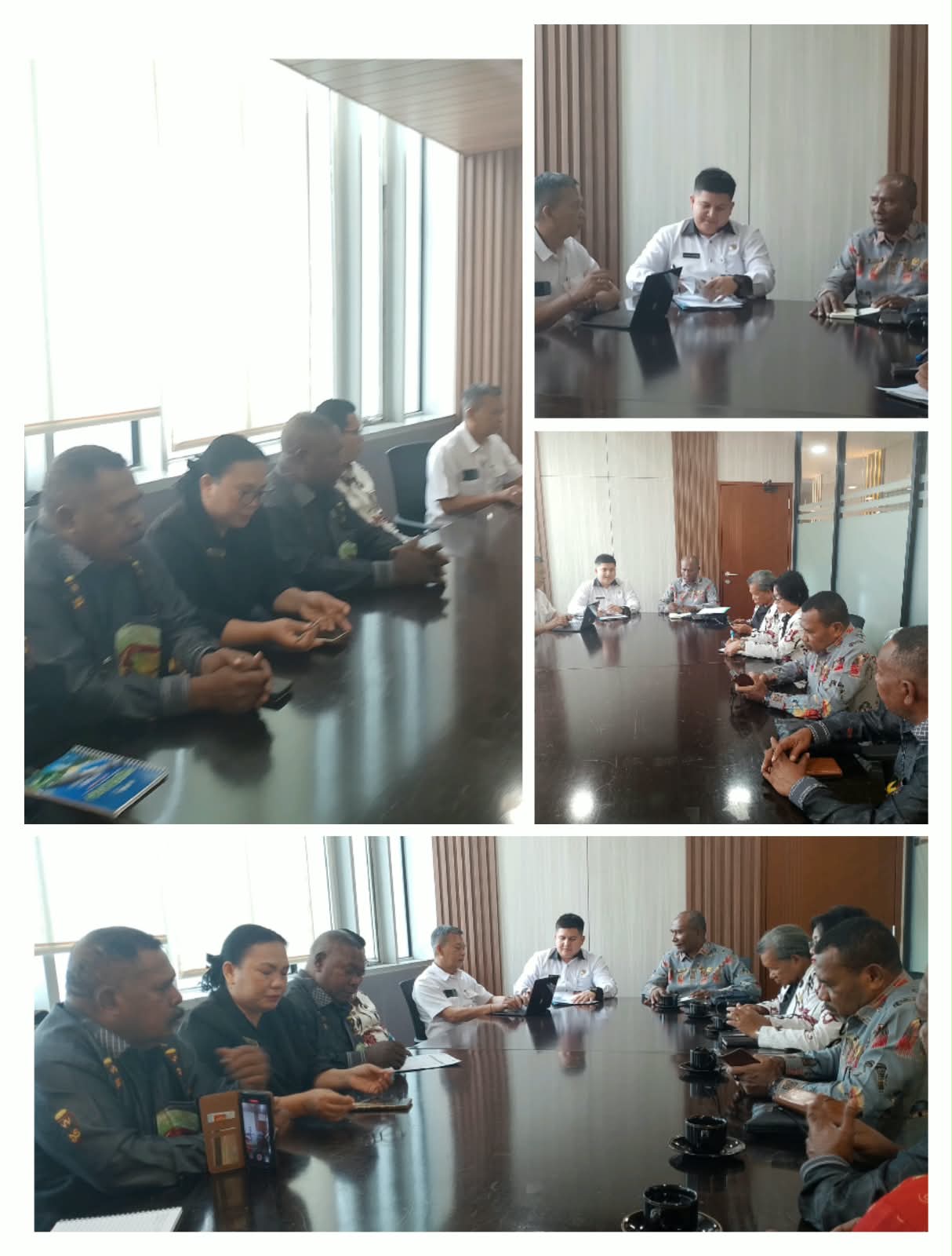 PIMPINAN DAN ANGGOTA KOMISI I DPRK KONSULTASI KE KEMENDAGRI PEMEKARAN  TERKAIT DOB PAPUA UTARA