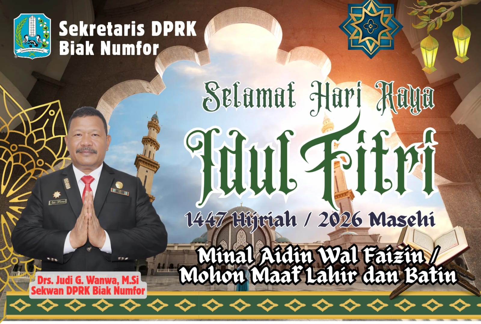 Ucapan Selamat Hari Raya Idul fitri