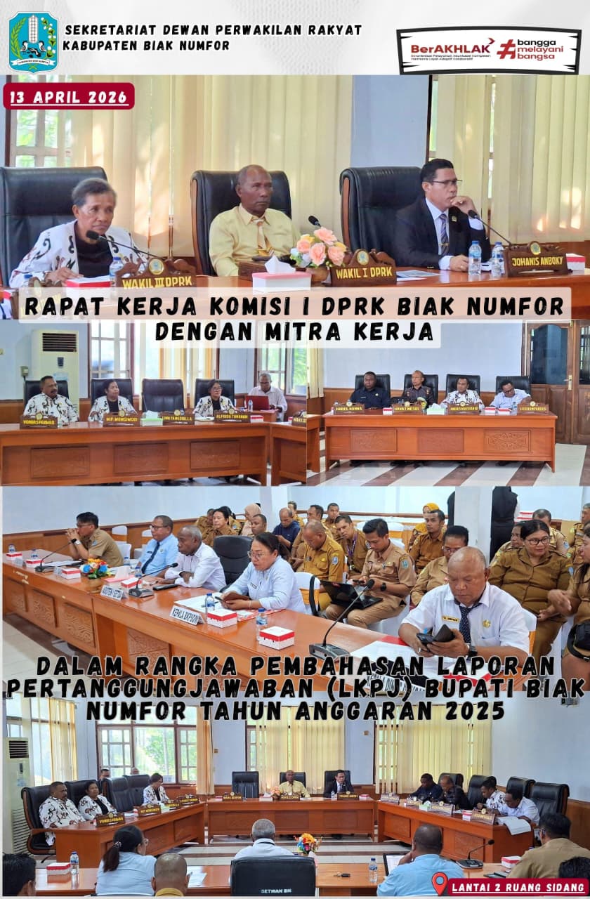 Rapat Komisi I  dengan Mitra Kerja Tahap I LKPJ Bupati TA.2025