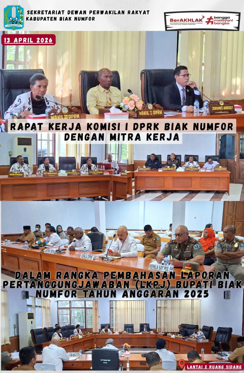 Rapat Komisi I  dengan Mitra Kerja Tahap II LKPJ Bupati TA.2025