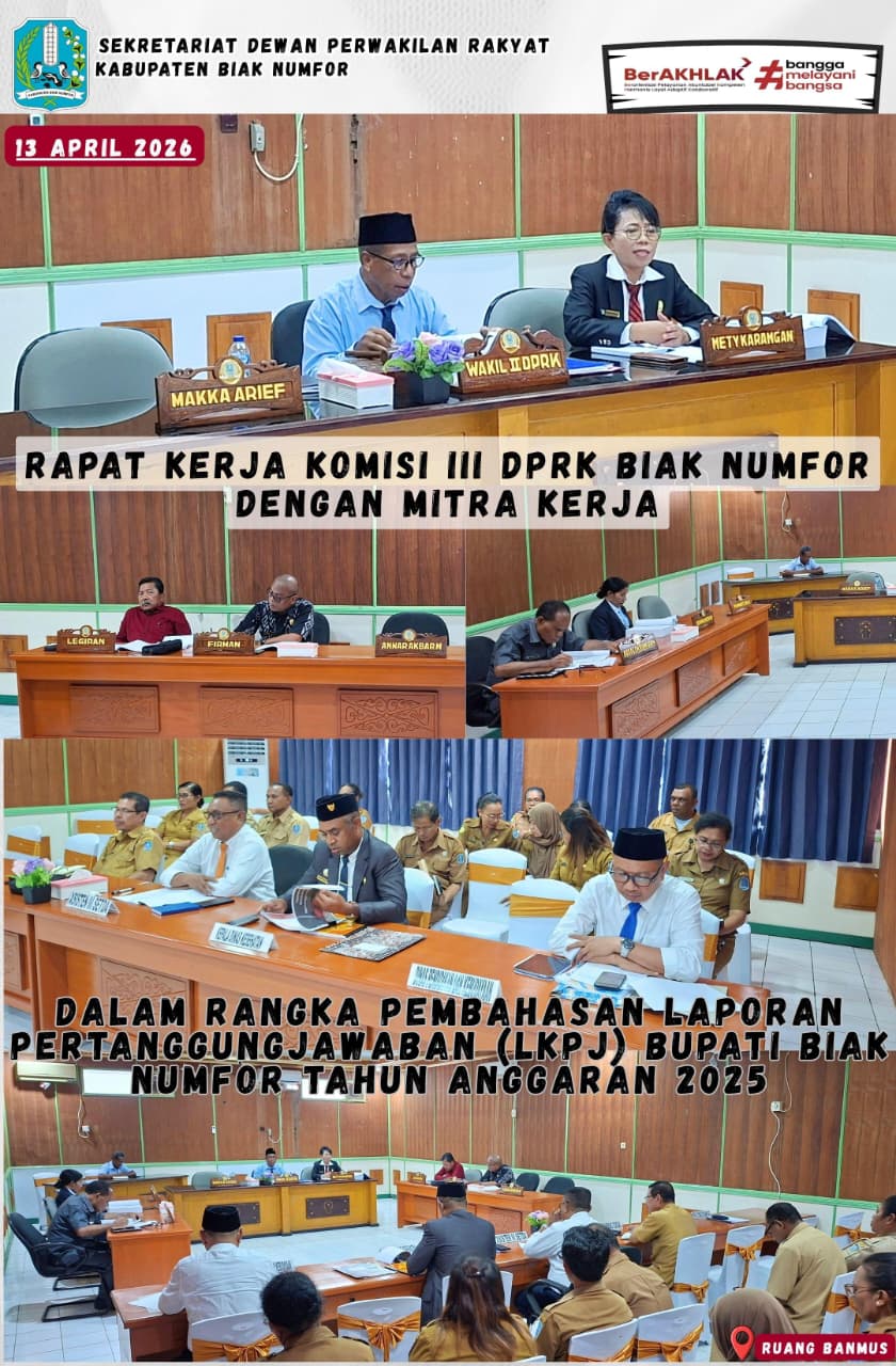 Rapat Komisi III  dengan Mitra Kerja Tahap I LKPJ Bupati TA.2025