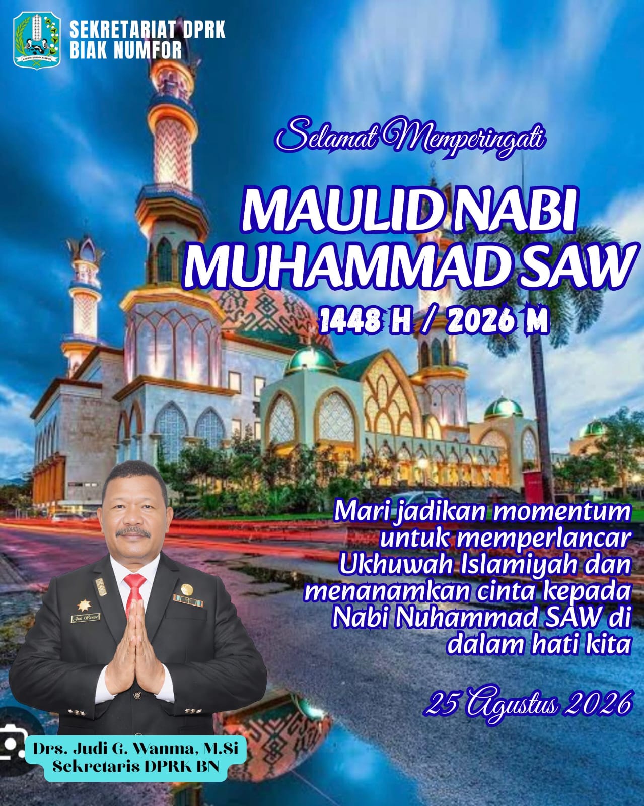 Ucapan hari raya NABI MAULID