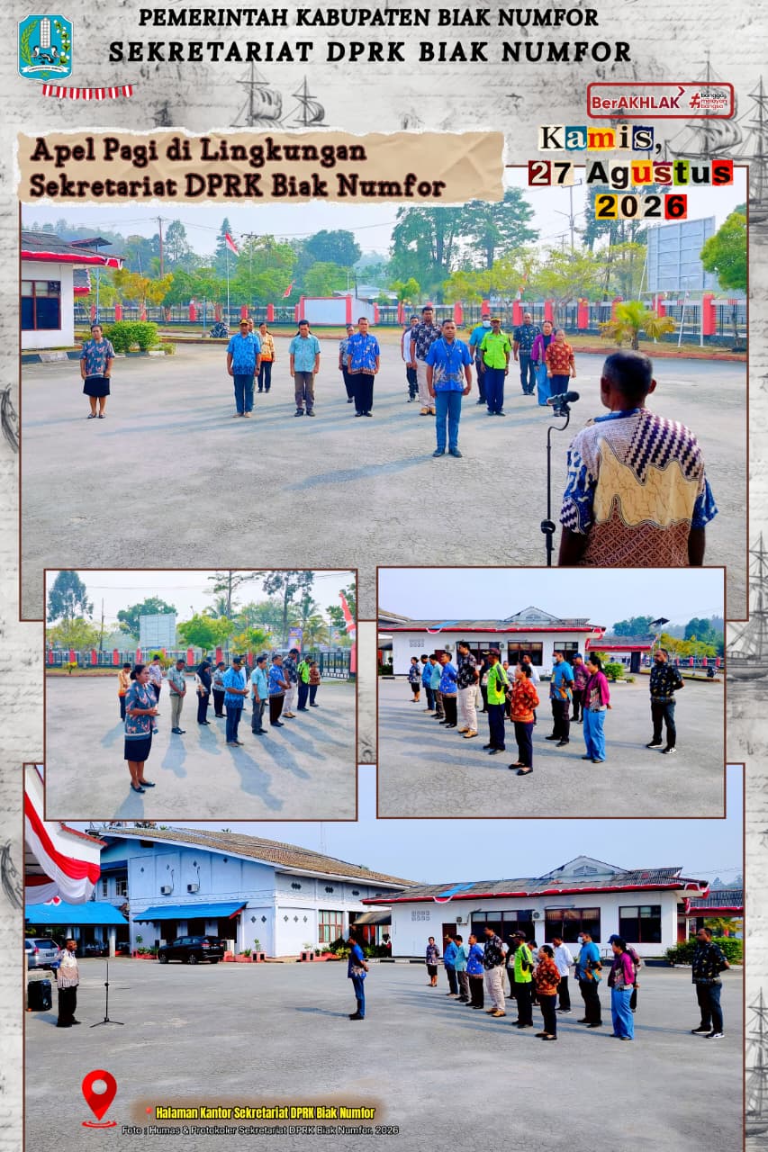 APEL PAGI  DI LINGKUNGAN SETWAN BN